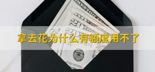 拿去花可以提现么