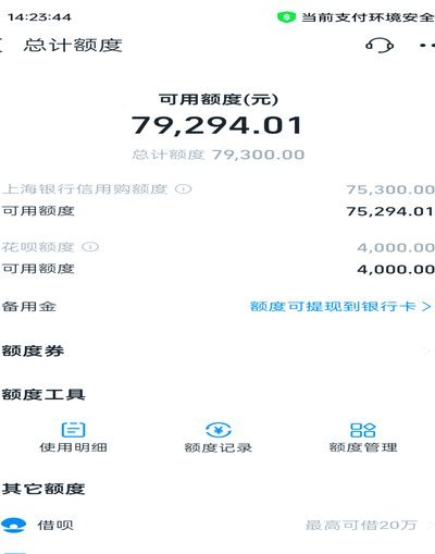 拿去花取现有额度